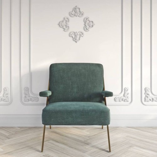 Угловой элемент к молдингу под покраску Bello Deco УУ1 190×190×12