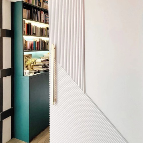 Стеновая панель под покраску Orac Decor Zigzag W108-2600 2600×250×18