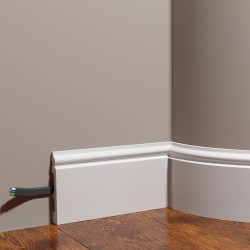 Плинтус под покраску гибкий Decor-Dizayn DD701F 2000×100×16