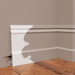 Плинтус под покраску Decor-Dizayn DD725 2000×210×21