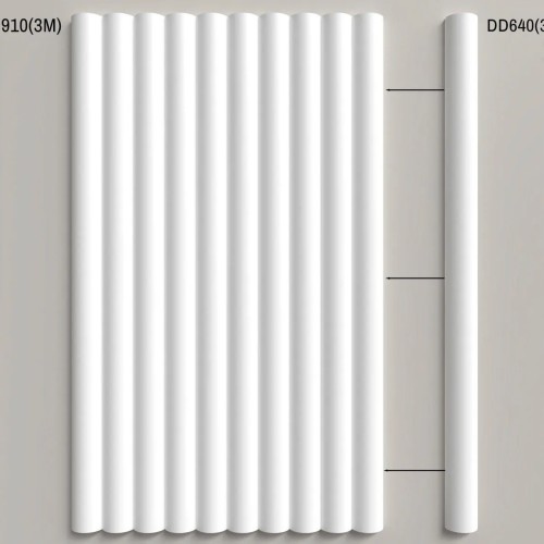 Молдинг под покраску Decor-Dizayn Грани DD640 3000×24×13