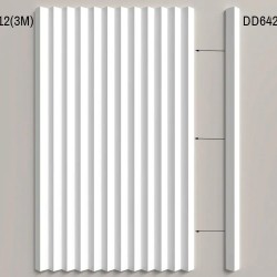 Молдинг под покраску Decor-Dizayn Грани DD642 3000×20×13