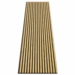 МДФ стеновая панель акустическая Cosca Decor Сканди Дуб Медный черный войлок 2750×600×19