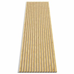 МДФ стеновая панель акустическая Cosca Decor Сканди Дуб Медный серый войлок 2750×600×19