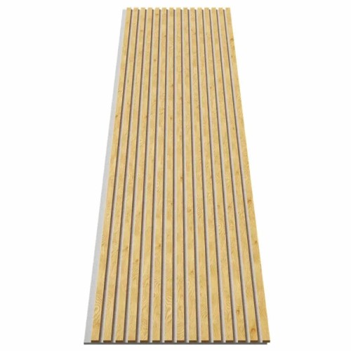 МДФ стеновая панель акустическая Cosca Decor Сканди Дуб Медный серый войлок 2750×600×19