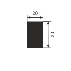 Рейка декоративная Cosca Decor RX002-A013 2800×30×20