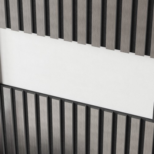 Рейка декоративная Cosca Decor Хром матовый RX010-052 2000×30×10