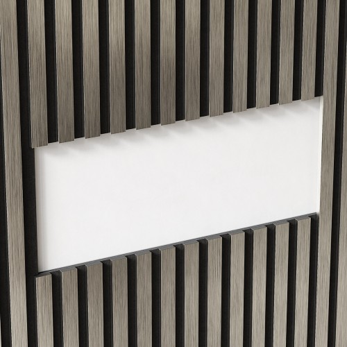 Рейка декоративная Cosca Decor Платина матовая RX010-055 2000×30×10