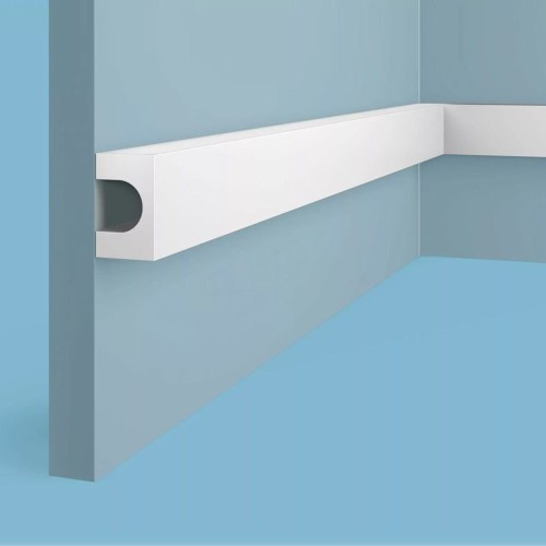 Рейка декоративная под покраску Cosca Decor RX003 2000×40×25