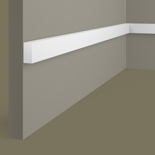 Рейка декоративная под покраску Cosca Decor RX005 2000×20×10