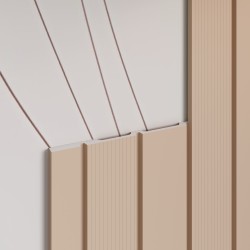 Финишный молдинг под покраску Cosca Decor MF001 2800×46×12