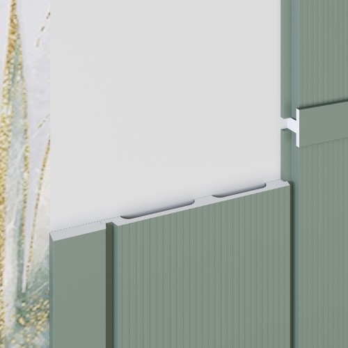 Финишный молдинг под покраску Cosca Decor MF001 2800×46×12