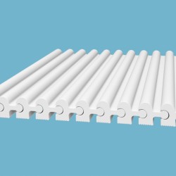 Финишный молдинг под покраску Cosca Decor ZL007 левый 2800×30×23