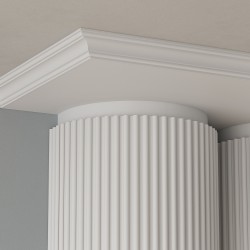 Финишный молдинг под покраску Cosca Decor ZL007 левый 2800×30×23