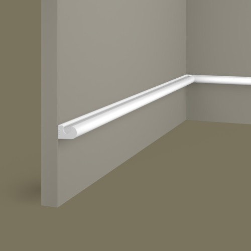 Финишный молдинг под покраску Cosca Decor ZP007 правый 2800×15×23