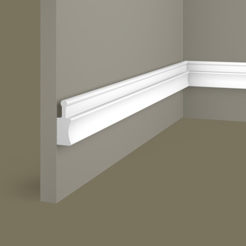 Финишный молдинг под покраску Cosca Decor ZL008 левый 2800×50×18