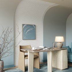 Финишный молдинг под покраску Cosca Decor ZP008 правый 2800×30×18