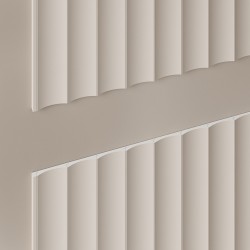 Финишный молдинг под покраску Cosca Decor ZP006 правый 2800×12×12