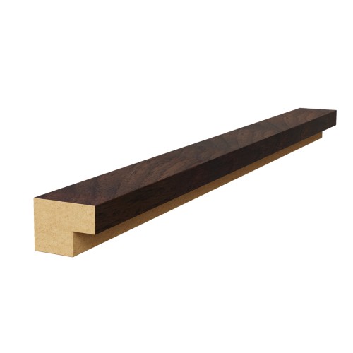 Финишный молдинг Cosca Decor Дуб Барон Темный 2750×25×19