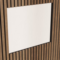 МДФ стеновая панель акустическая Cosca Decor Монако Дуб Маррон Коричневый черный войлок 2750×600×21