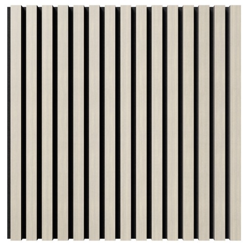 МДФ стеновая панель акустическая Cosca Decor Монако Дуб Клэр Светлый черный войлок 600×600×21