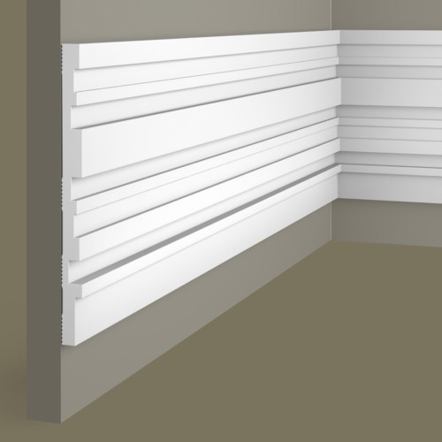 Стеновая панель под покраску Cosca Decor RP002 2800×156×12