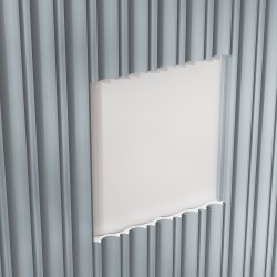 Стеновая панель под покраску Cosca Decor RP003 2800×156×12