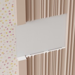 Стеновая панель под покраску Cosca Decor RP005 2800×156×12