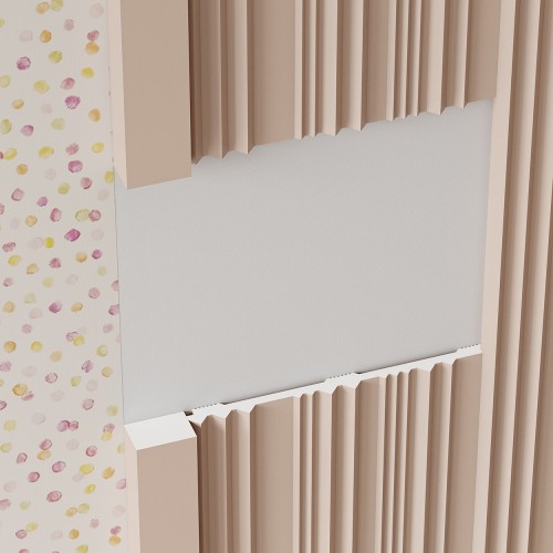 Стеновая панель под покраску Cosca Decor RP005 2800×156×12