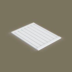 Стеновая панель под покраску Cosca Decor RP015 2800×156×12