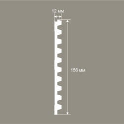 Стеновая панель под покраску Cosca Decor RP022 2800×156×12