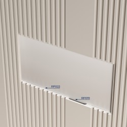 Стеновая панель под покраску Cosca Decor RP022 2800×156×12