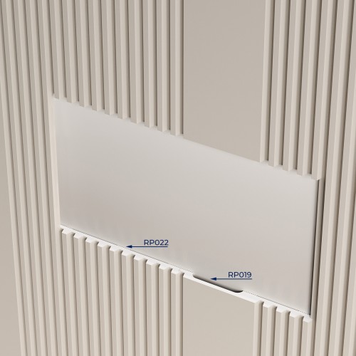 Стеновая панель под покраску Cosca Decor RP022 2800×156×12