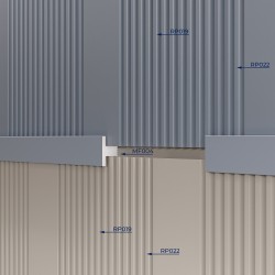 Стеновая панель под покраску Cosca Decor RP022 2800×156×12