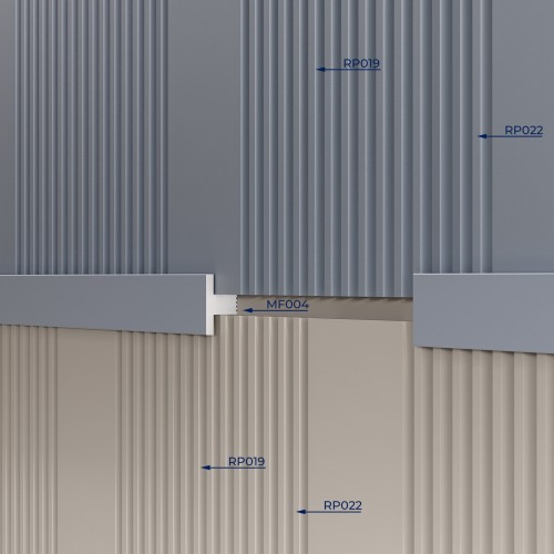 Стеновая панель под покраску Cosca Decor RP022 2800×156×12