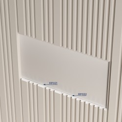 Стеновая панель под покраску Cosca Decor RP022 2800×156×12