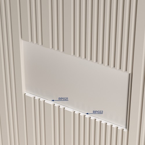 Стеновая панель под покраску Cosca Decor RP022 2800×156×12