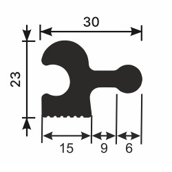 Стеновая панель под покраску Cosca Deco RX007 наборная 2800×30×23