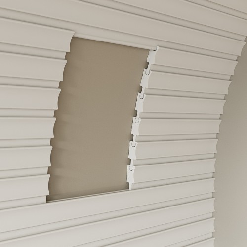 Стеновая панель под покраску Cosca Deco RX008 наборная 2800×50×18