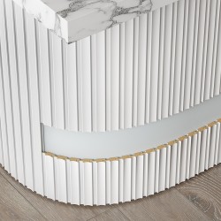 Стеновая панель под покраску Cosca Deco RX008 наборная 2800×50×18