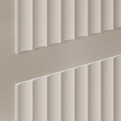 Стеновая панель под покраску Cosca Deco RX006 наборная 2800×62×12