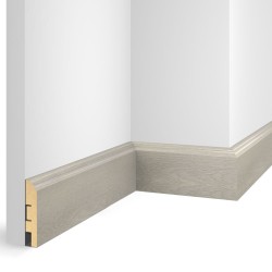 Плинтус МДФ ламинированный Cosca Decor NanoFlex EP07 Дуб Анталия 2400×80×16