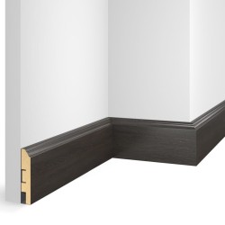 Плинтус МДФ ламинированный Cosca Decor NanoFlex EP07 Дуб Бархатный 2400×80×16