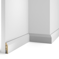 Плинтус МДФ под покраску Cosca Decor AP04 2400×60×16