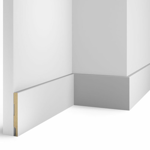 Плинтус МДФ под покраску Cosca Decor AP73 2400×95×10