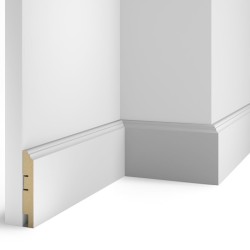 Плинтус МДФ под покраску Cosca Decor AP77 2400×100×16