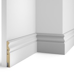 Плинтус МДФ под покраску Cosca Decor AP14 2400×115×16