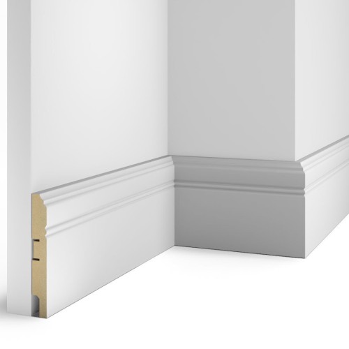 Плинтус МДФ под покраску Cosca Decor AP17 2400×115×16