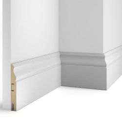 Плинтус МДФ под покраску Cosca Decor AP21 2400×125×16