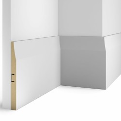 Плинтус МДФ под покраску Cosca Decor AP25 2400×184×16